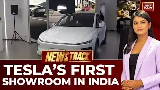 Tesla's India Debut: First Showroom Opens In Mumbai With Model Y Launch