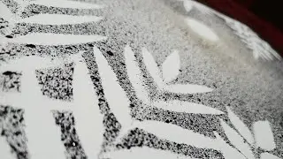 SPRAY PAINTING WITH TOOTHBRUSH | How To Do Spray Painting | Easy Drawing | #shorts