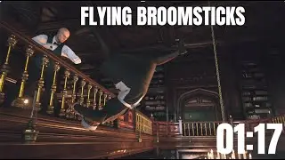 Hitman WoA - Flying Broomsticks - 01:17 I Featured Contract