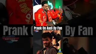 Prank on Aadi by S8UL Fans 😂