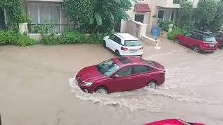 Heavy Rainfall in Gurgaon