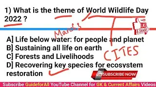 Current Affairs - 1st Week March 2022 | March 2022 Current Affairs | Current Affairs Video | GKToday