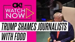 'Disrespectful' Donald Trump Criticized for Offering Journalists Food to Shoo Them Out of His Mar-a-