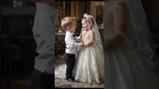 Babies wedding 😍💕💒#shortfeed #cutebabies #adorably #cutekids #juniorjunction