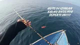 MANCING JIGGING DI KEDALAMAN 30 M, TEPAT DI SARANG IKAN SIZE MAMA SUKA 🤩🤩🤩