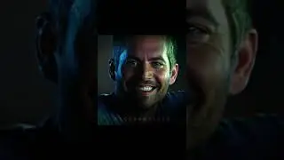 Brian and Fast & Furious #shorts #fastandfurious #paulwalker #edit