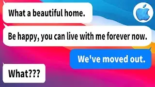 【Apple】My MIL who I hate so much moved into our place without permission but when I told her a...