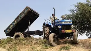 DS sonalika 750 and tractor trolley video 📷 tractor video JM Bangla 