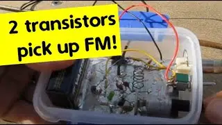 Двухтранзисторный сверхрегенеративный приемник УКВ диапазона