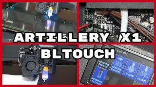Impresión 3D: BLTouch (3D Touch) para Artillery X1. Nivelación Autimática (#4K)