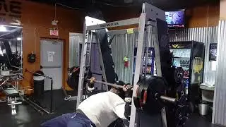 Big Swoll the No Limit Soldier, 315 lbs for 7 reps at the age of 53.