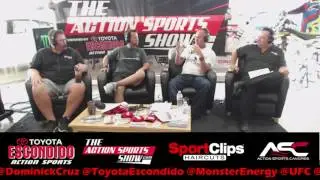 Toyota Escondido Action Sports Show with UFC Champ Dominick Cruz and Jeremy McGrath
