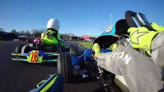 The Kart Championship CKC Whilton Mill Winter Cup Test Day Honda Cadet #53 Onboard