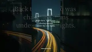 Before Social Media &mdash; No SNS, Only Feelings｜Tokyo Slow Motion #Shorts