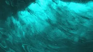 4K Cyan Liquid Screensaver  || UHD Free To Use Motion Background || Free Download