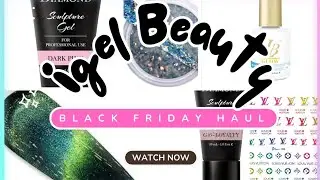 ✨️IGEL BEAUTY HAUL|POLYGEL|ACRYLIC|GEL POLISH|STICKERS|SWATCHING✨️💕