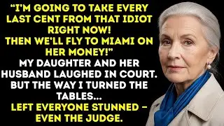 I'M Going To Take Every Last Cent From That Idiot! Then We're Flying To Miami — My Daughter Laughed.