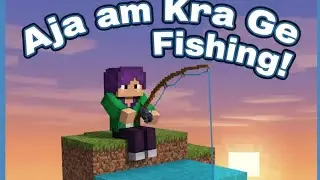 Minecraft, But Fishing gives OP ITEMS! 🎣Can I Get A SHINY LUCK OF THE SEA Rod? 🌟