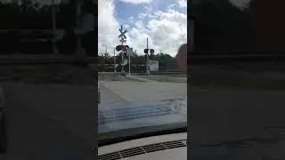 two tri rail trains meet!