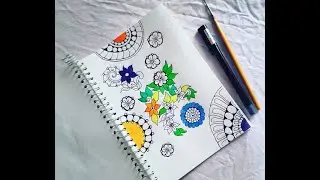 Mandala Drawing/Mandala art/simple Mandala painting#shorts#youtubeshorts#youtube#painting