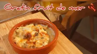 gratin fruit de mer un délice avec une sauce béchamel sans lait