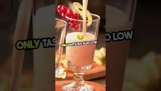 200 Calorie Autumn Smoothie That Tastes Like Dessert #shorts