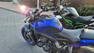 Kawasaki Z900 2025 & Yamaha MT 09 2024 walk around