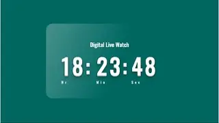 HOW TO CREATE CLOCK WITH HTML CSS & JAVASCRIPT | WEB DESIGN TUTORIAL FOR BEGINNER 
