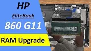 RAM Upgrade HP EliteBook 860 G11 Laptop RAM Upgrade and Disassembly Options.