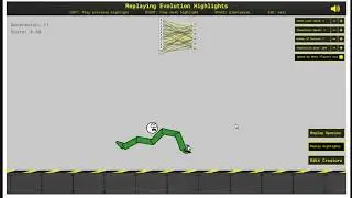 Snek Protect Egg! (CreatureCreator Genetic Algorithm Learns to Walk)