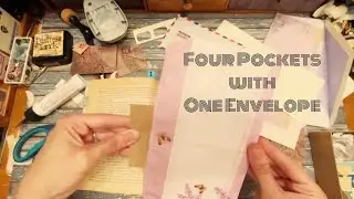Four Pockets Using One Junk Mail Envelope💌