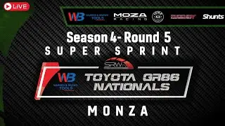 Live Iracing I Warren & Brown Toyota GR86 Nationals S4 Rnd 6 | MONZA