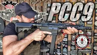 Subfusil PCC9 G&G el hermano mayor de la ARP9! ( Review & Test Shot🎯 ) | Airsoft Review en Español