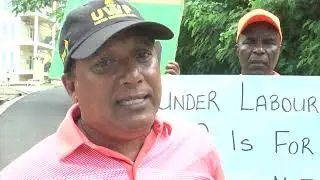 UWP Stages Protest Outside CIP Office