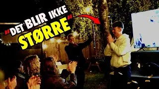 Jeg holder VERDENS-premiere!