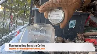 Home Roasting Sumatra Coffee Supplied by Fort Findlay Coffee & Doughnuts