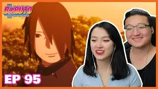 MY CUTE LITTLE PEANUT 🥜 SASUKE & SARADA BONDING TIME | Boruto Episode 95 Reaction & Discussion