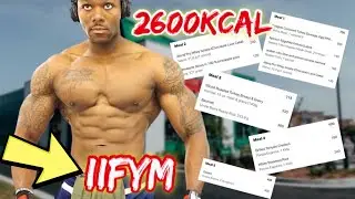 How to MAINGAIN with IIFYM / FLEXIBLE Dieting  - Full Day of Eating 2600 Calories (Macros Included)