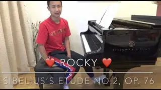 Mini Master Rocky - AMEB Piano - Sibelius&rsquo;s Etude No.2 Op.76