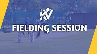 Fielding session at KVCOC 🤝 #cricket #fielding fielding #bestacademy #cricketcoaching #practice