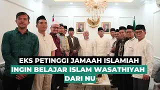 Temui Gus Yahya, Eks Jamaah Islamiah Ingin Belajar Islam Wasathiyah dari NU