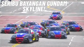 SERIBU BAYANGAN SKYLINE GUNDAM MENGUASAI KOTA