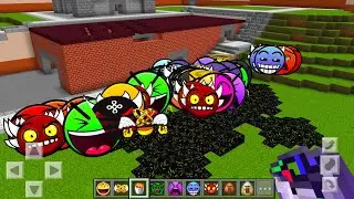 Слишком много лоботомийных рывков Nextbots в Minecraft PE