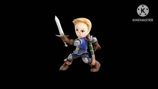 Super Smash Bros Ultimate Mii Swordfighter Mirror Version screaming sound effect 