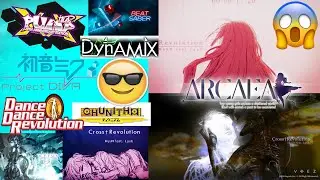 Cross&dagger;Revolution HyuN (feat. LyuU) All Rhythm Games Mix