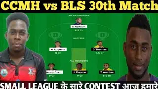 CCMH vs BLS Dream11 Team Prediction | CCMH vs BLS | BLS vs CCMH Player Stats, Scorecard 2023.