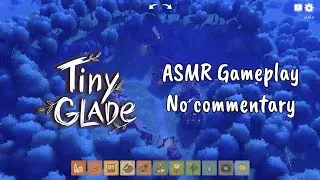 Castles in Silence: Purple Moon Magic  | Tiny Glade Cozy ASMR (Part 3)