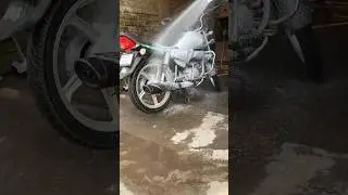 Satisfying Bike detailing deep cleaning #shorts #shortsvideo #autodetailing