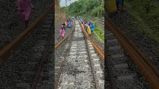 #railway #New doubling line 260mt RAIL unloading work  #viral #subscribetomychannel