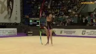 MAKSYMENKO Alina (UKR) Ribbon +2012 World Cup Kiev